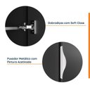 Ver imagem 6 de Sapateira Planejada 2 Portas Hera CabeCasa MadeiraOriginals Preto