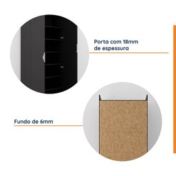 Sapateira Modular 2 Portas Hera Cabecasa MadeiraMadeira - 7