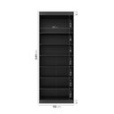 Ver imagem 4 de Sapateira Modular 2 Portas Hera CabeCasa MadeiraOriginals Preto