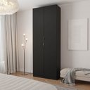 Ver imagem 1 de Sapateira Planejada 2 Portas Hera CabeCasa MadeiraOriginals Preto