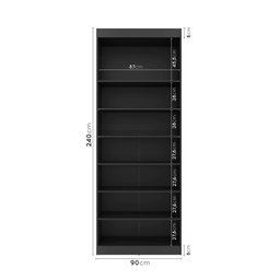 Sapateira Modular 2 Portas Hera Cabecasa MadeiraMadeira - 4