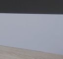 Ver imagem 6 de Kit 5 Barras Rodapé de Poliestireno 20cm de Altura Liso Branco (20x1x240cm) - Formix 3d