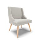 Ver imagem 5 de Cadeira Sala de Jantar Pé Palito Natural Kit 4 Liz Boucle Cinza D03 - D’Rossi