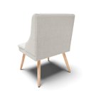 Ver mais imagens de Cadeira Sala de Jantar Pé Palito Natural Kit 4 Liz Boucle Cinza D03 - D’Rossi
