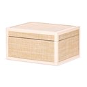 Ver imagem 2 de Caixa Decorativa em Mdf com Revestimento em Fibra Natural 23,5cm 20664 Mart