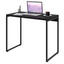 Ver imagem 1 de Mesa de Escritório Escrivaninha 90cm Dynamica Industrial C08 Preto Ônix - Mpozenato