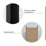 Guarda Roupa Modulado de Casal 12 Portas 6 Peças 1 Mesa de Cabeceira Hera CabeCasa MadeiraMadeira - 17