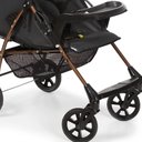 Ver imagem 3 de Carrinho de Bebê Passeio Galzerano Romano 1035 de 0 Meses até 15kg Preto com Cobre