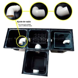 Separador de Água e Óleo 1000L/h com Caixa de Inspeção e Areia - 3