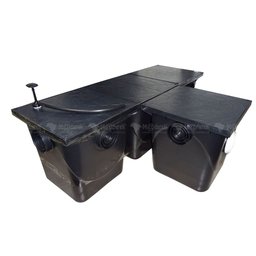 Separador de Água e Óleo 1000L/h com Caixa de Inspeção e Areia - 2