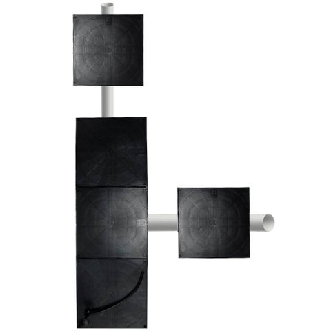 Separador de Água e Óleo 1000L/h com Caixa de Inspeção e Areia