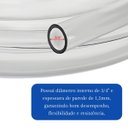Ver imagem 3 de Mangueira Cristal Flexível em Pvc Transparente 3/4" X 1,5mm Uso em Indústria Agricultura Doméstico o