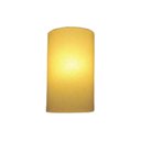 Ver imagem 1 de Arandela Meia Cana Vivare Md-2031 Cúpula em Tecido 30/18x16cm - Bivolt - Algodão-Crú - 110V/220V