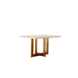 Mesa de Jantar Tampo de Madeira Vitoria com 4 Cadeiras Safira - 4