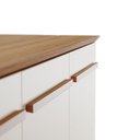 Ver imagem 6 de Buffet Aparador Atta Quatro Portas com Pés de Madeira