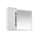 Ver imagem 2 de Espelheira Armário para Banheiro com Espelho 80x60cm BN3645 Branco