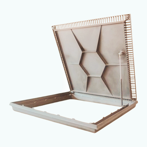 Tampão 80x80 Rebaixada Grelha Piscinas Tampa Cor Bege