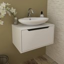 Ver imagem 1 de Gabinete para Banheiro com 1 Porta 60cm BN3646 Branco