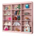 Ver imagem 1 de Conjunto 3 Estante Livreiro Mlultiuso Larissa