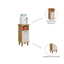 Ver imagem 2 de Balcão Fruteira Organizador de Cozinha Suporte Bebedouro Flex 1 Porta