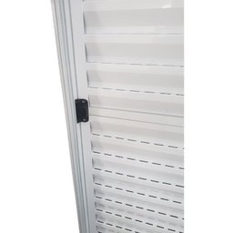 Porta Balcão de Alumínio 6 Folhas 210x 180cm com Fechadura Linha Modular - 4