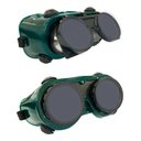 Ver imagem 3 de Mascara Tipo Oculos de Solda Articulavel Lente Dupla P Solda