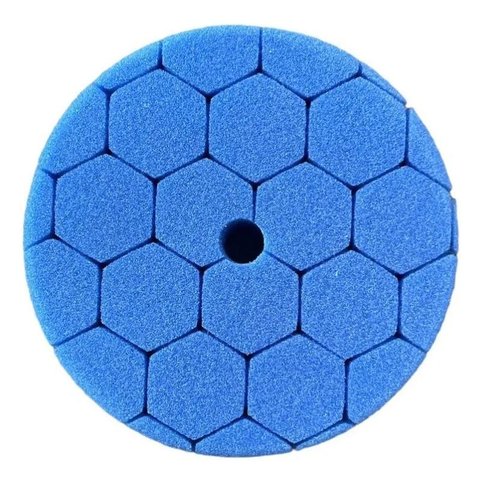 Boina Hex Espuma 3 Azul Corte Leve Sigma Tools Acabamento Automotivo de Alta Performance