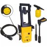 Lavadora de Alta Pressão 1400W c/ Shampoozeira, Rodas e Alça Longa HLX TEKNA + Mangueira - 4