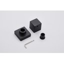 Ver imagem 2 de Kit Completo de Banheiro Lavatório com Válvula Click Up 7/8 e Sifão Universal Preto Metal Premium