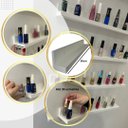 Ver imagem 4 de Kit 3 Esmalteira Salão Manicure Branco 3 Peças