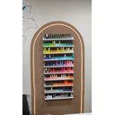 Ver mais imagens de Kit 3 Esmalteira Salão Manicure Branco 3 Peças