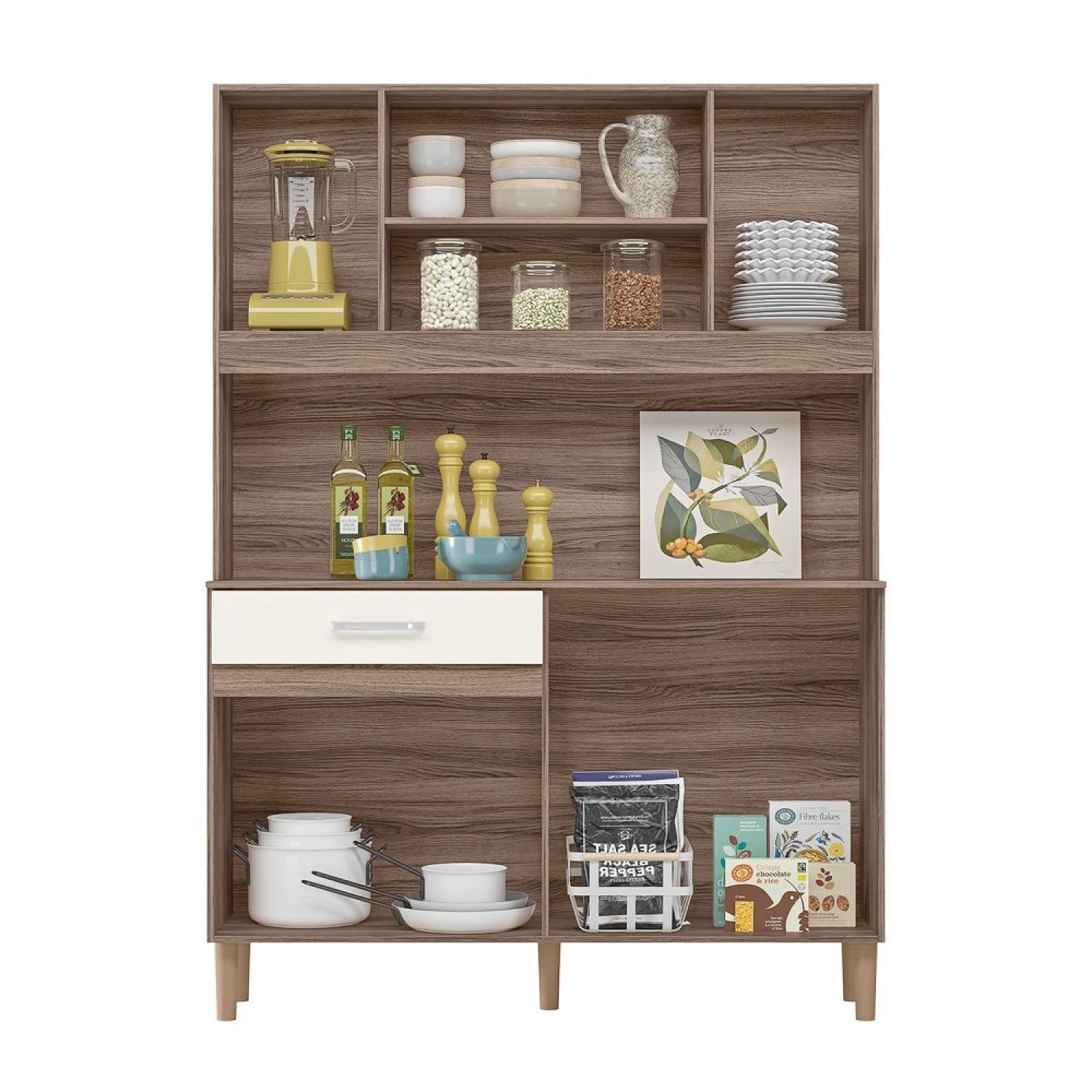 Cozinha Compacta 7 Portas 1 Gaveta Magazin - 2
