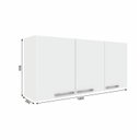 Ver imagem 4 de Armário de Cozinha Aéreo Suspenso 3 Portas