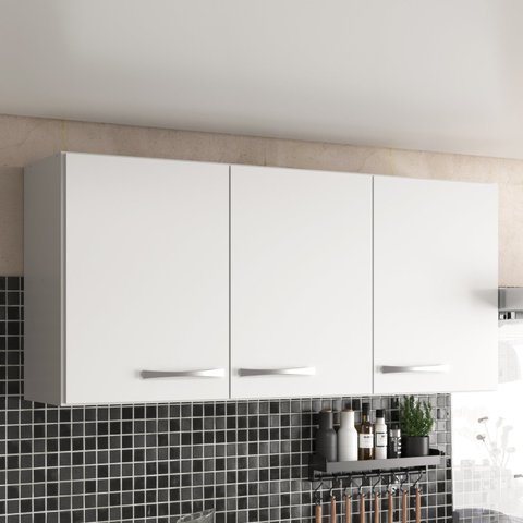 Armário de Cozinha Aéreo Suspenso 3 Portas