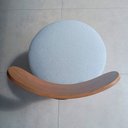 Ver imagem 6 de Poltrona Decorativa 54cm Inter Linho Cinza Claro - Sallar Home