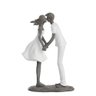 Escultura Casal se Beijando, Representa a União de Duas pessoas - Dana Decor - 1