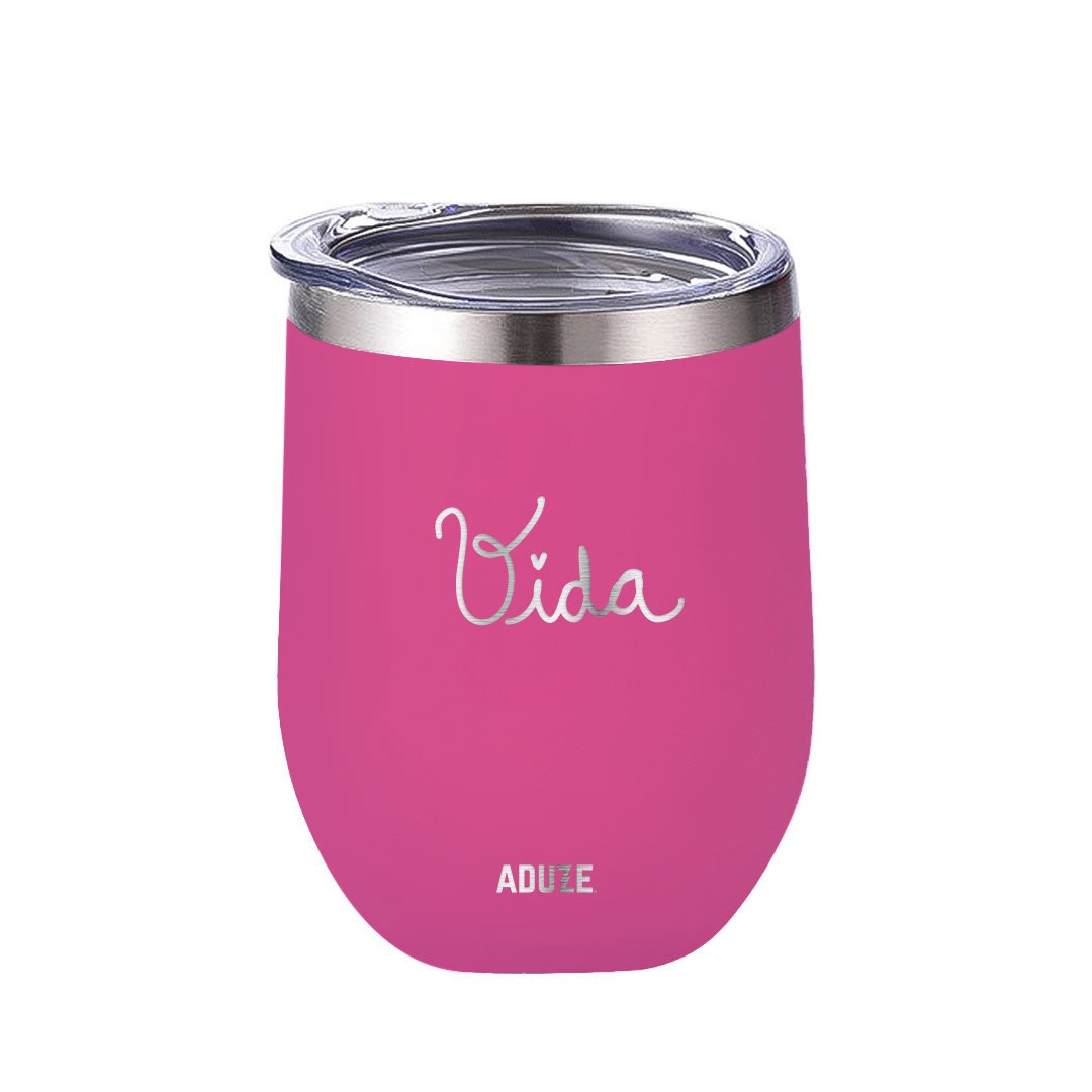 Copo Térmico Aduze Cuia Classic Vida 300ml - Pink