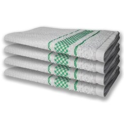 12 Panos de Prato Atoalhado Felpudo Premium Vm+vd+az - 4