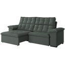 Ver imagem 2 de Sofá 4 Lugares Retrátil e Reclinável 270cm Denver