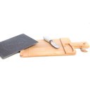 Ver imagem 2 de Conjunto de Tábua e Faca para Queijo 3 peças - Wincy Casa