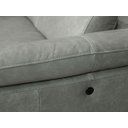 Ver imagem 6 de Sofá de Couro Hannover 3 Lugares com Chaise Baú Direita - Soft Gray