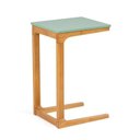 Ver imagem 2 de Mesa Lateral 40cm MDF com Pés de Madeira Maciça Bento Yescasa Verde