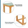 Mesa Lateral de Sofá em Madeira e MDF 40cm Bento Yescasa - 11