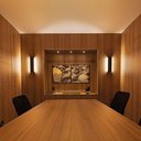 Ver imagem 6 de Arandela Stella Reflex Led 42cm Ip65 12w Bivolt Preto - 2700k - Luz Amarela