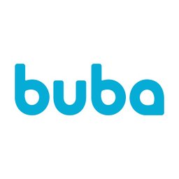 Babador de Silicone com Pega Migalhas Gumy Azul Buba - 4