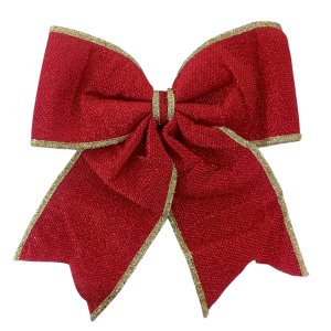 Laço de Natal Grande Fita Natalina Decoraçao Arvore Porta Janela Guirlanda Enfeite Casa Loja Comerci