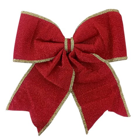 Laço de Natal Grande Fita Natalina Decoraçao Arvore Porta Janela Guirlanda Enfeite Casa Loja Comerci