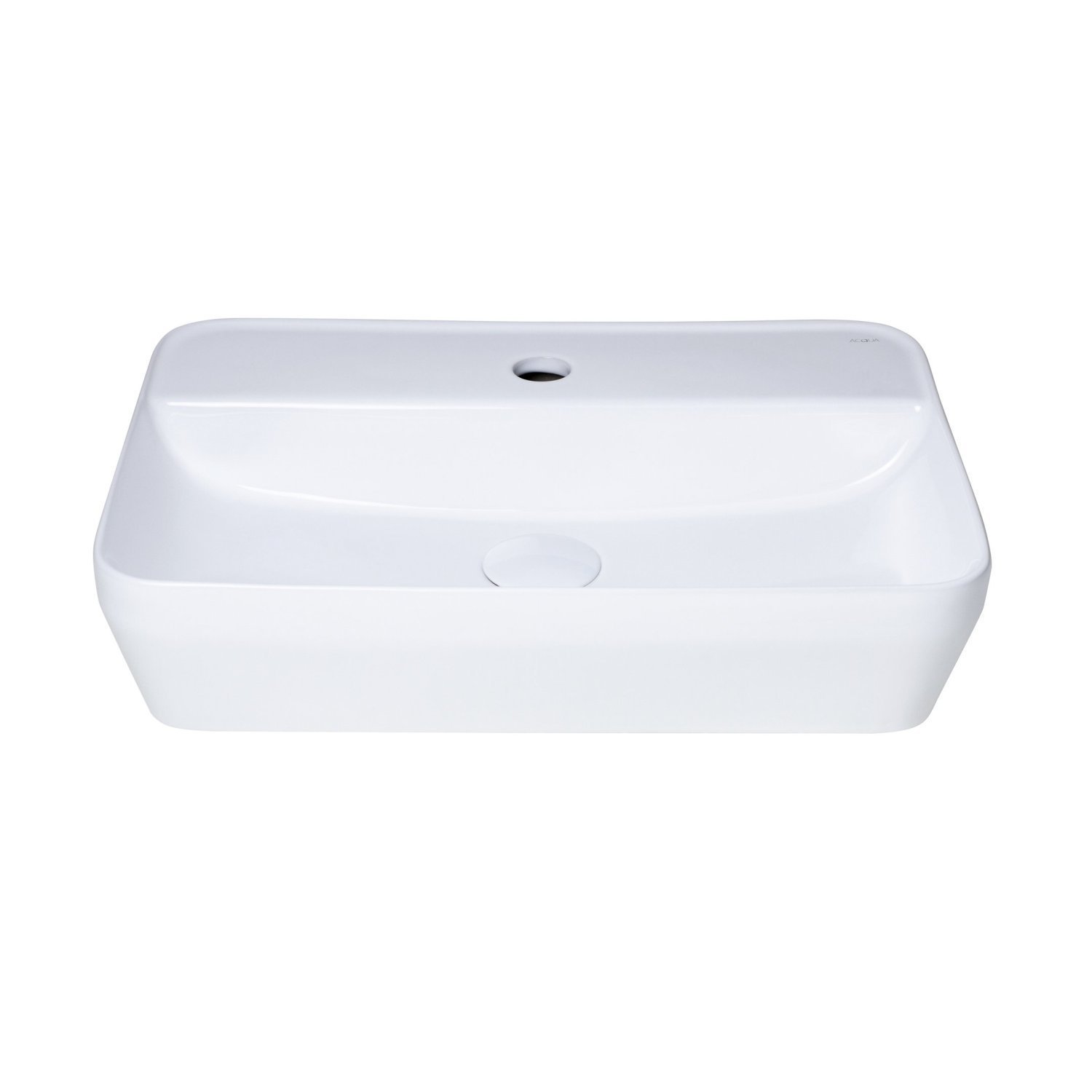 Cuba de Apoio Retangular 50x35x11cm Catena com Mesa Acqua Brasil - 1