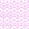 Papel de Parede Quarto Bebê Infantil Realeza Rosa - 2