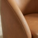 Ver imagem 7 de Poltrona Decorativa Organica Joy Base Giratoria Courino Tcs 727 Moll